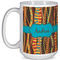 Tribal Ribbons Coffee Mug - 15 oz - White Full