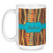 Tribal Ribbons Coffee Mug - 15 oz - White