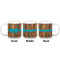 Tribal Ribbons Coffee Mug - 20 oz - White APPROVAL