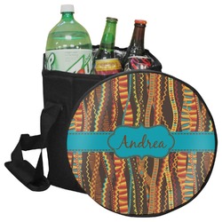 Tribal Ribbons Collapsible Cooler & Seat (Personalized)