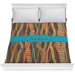 Tribal Ribbons Comforter - Full / Queen (Personalized)