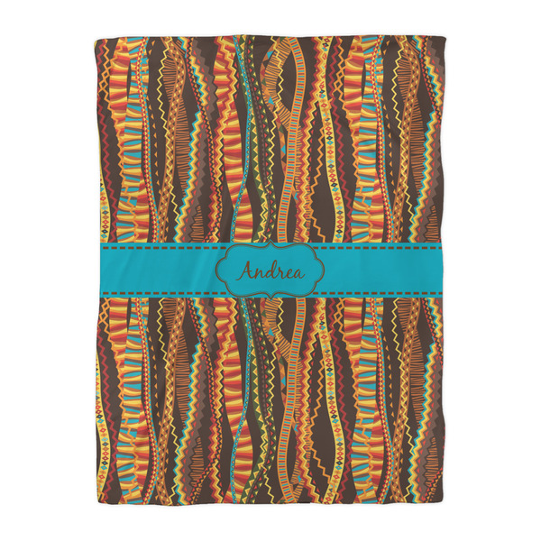 Tribal Ribbons Comforter - Twin XL - Front