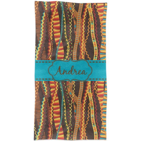 Tribal Ribbons Crib Comforter/Quilt - Apvl