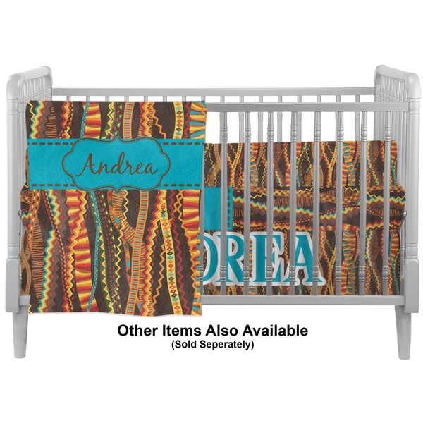 Tribal Ribbons Crib - Profile Sold Seperately