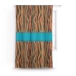 Tribal Ribbons Curtain