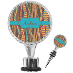 Tribal Ribbons Wine Bottle Stopper (Personalized)