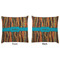 Tribal Ribbons Decorative Pillow Case - Approval
