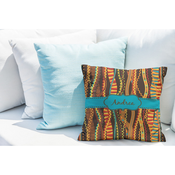 Tribal Ribbons Decorative Pillow Case - LIFESTYLE 2