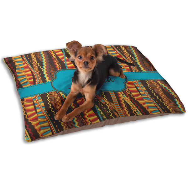 Tribal Ribbons Dog Bed - Small LIFESTYLE