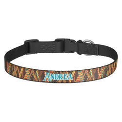 Tribal Ribbons Dog Collar (Personalized)