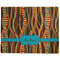 Tribal Ribbons Dog Food Mat - Large without Bowls