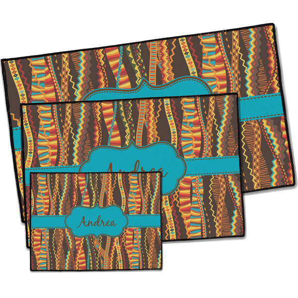 Tribal Ribbons Door Mats - PARENT MAIN