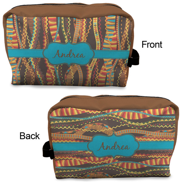Tribal Ribbons Dopp Kit - Approval
