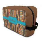 Tribal Ribbons Toiletry Bag / Dopp Kit (Personalized)
