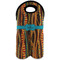 Tribal Ribbons Double Wine Tote - Front (new)