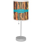 Tribal Ribbons 7" Drum Lamp with Shade (Personalized)