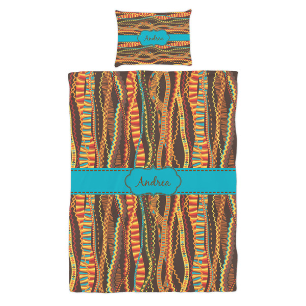 Tribal Ribbons Duvet Cover Set - Twin - Alt Approval