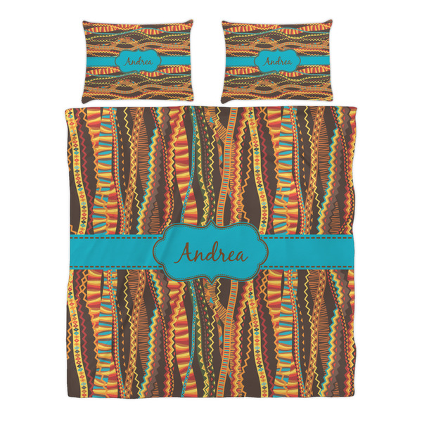 Tribal Ribbons Duvet cover Set - Queen - Alt Approval
