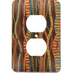 Tribal Ribbons Electric Outlet Plate (Personalized)