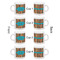 Tribal Ribbons Espresso Cup Set of 4 - Apvl