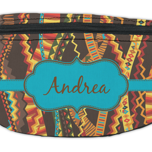 Tribal Ribbons Fanny Pack - Closeup