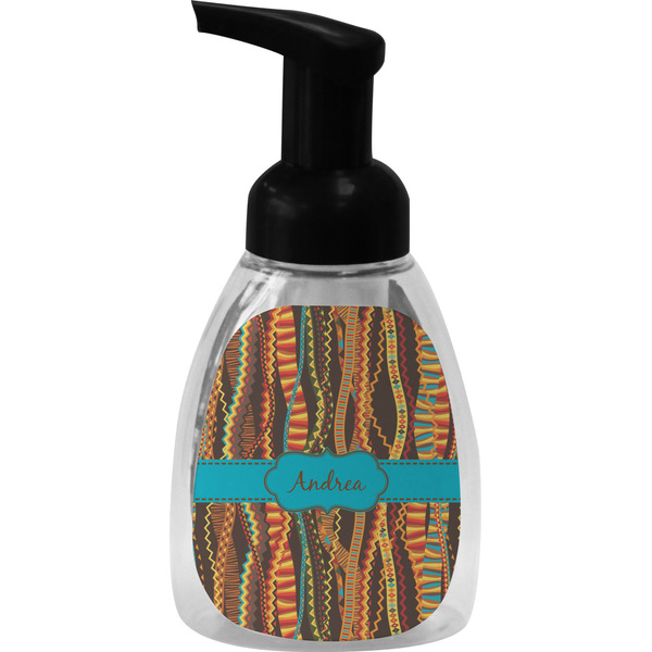 African Ribbons Foam Soap Bottle