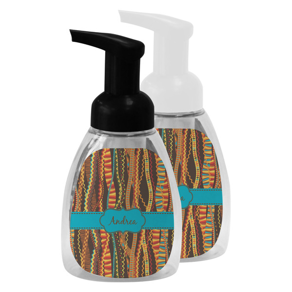 Tribal Ribbons Foam Soap Bottles - Main