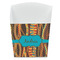 Tribal Ribbons French Fry Favor Boxes (Personalized)
