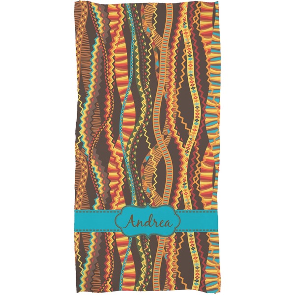Tribal Ribbons Full Sized Bath Towel - Apvl