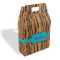Tribal Ribbons Gable Favor Box (Personalized)