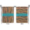 Tribal Ribbons Garden Flag - Double Sided Front and Back