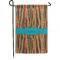 Tribal Ribbons Small Garden Flag - Single Sided w/ Name or Text