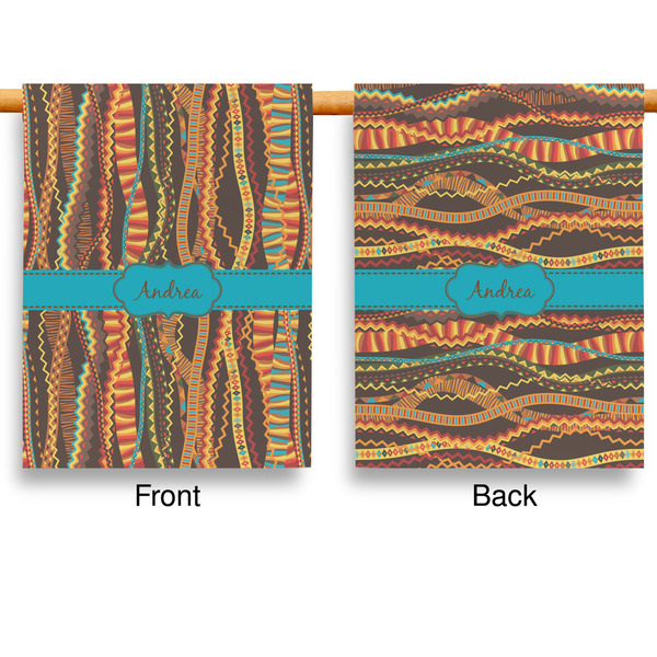 Tribal Ribbons Garden Flags - Large - Double Sided - APPROVAL