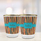 Tribal Ribbons Glass Shot Glass - with gold rim - LIFESTYLE