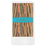 Tribal Ribbons Guest Towels - Full Color (Personalized)
