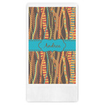 Tribal Ribbons Guest Paper Towels - Full Color (Personalized)