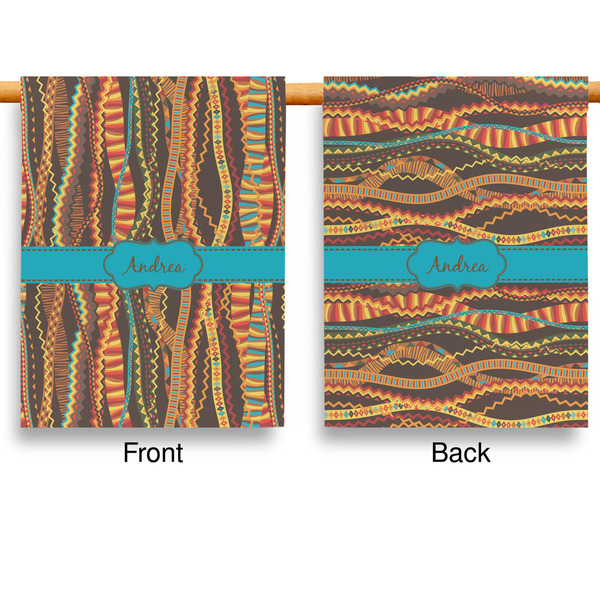 Tribal Ribbons House Flags - Double Sided - APPROVAL