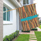 Tribal Ribbons House Flags - Double Sided - LIFESTYLE