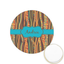 Tribal Ribbons Printed Cookie Topper - 1.25" (Personalized)
