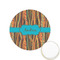 Tribal Ribbons Printed Cookie Topper - 1.25" (Personalized)