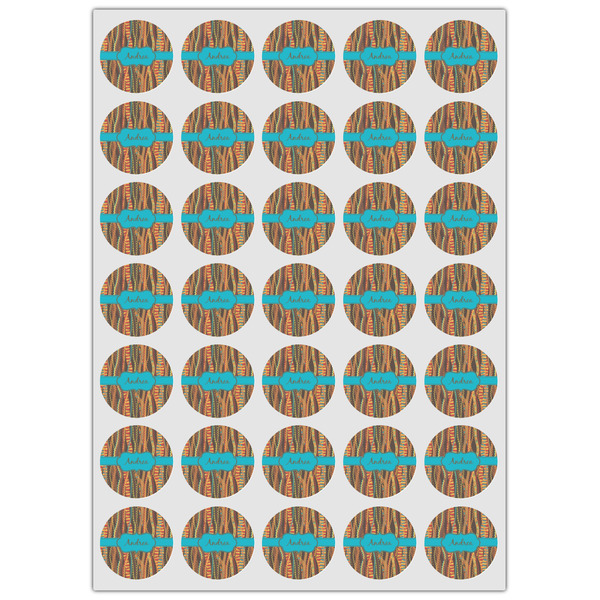 Tribal Ribbons Icing Circle - XSmall - Set of 35