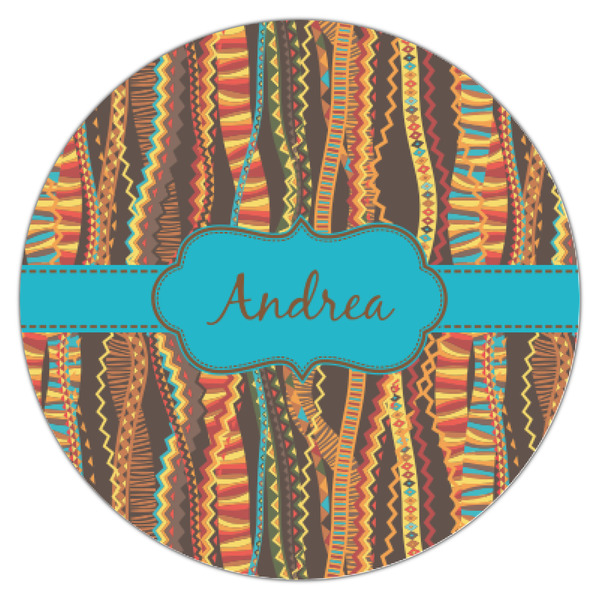 Tribal Ribbons Icing Circle - XSmall - Single