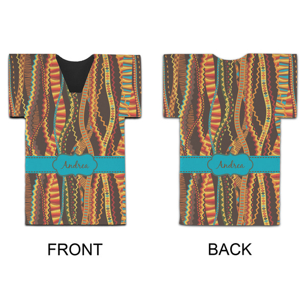 Tribal Ribbons Jersey Bottle Cooler - APPROVAL