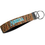 Tribal Ribbons Webbing Keychain Fob - Large (Personalized)