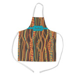Tribal Ribbons Kid's Apron w/ Name or Text