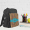 Tribal Ribbons Kid's Backpack - Lifestyle