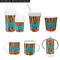 Tribal Ribbons Kid's Drinkware - Customized & Personalized