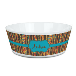 Tribal Ribbons Kid's Bowl (Personalized)