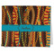 Tribal Ribbons Kitchen Towel - Poly Cotton - Folded Half