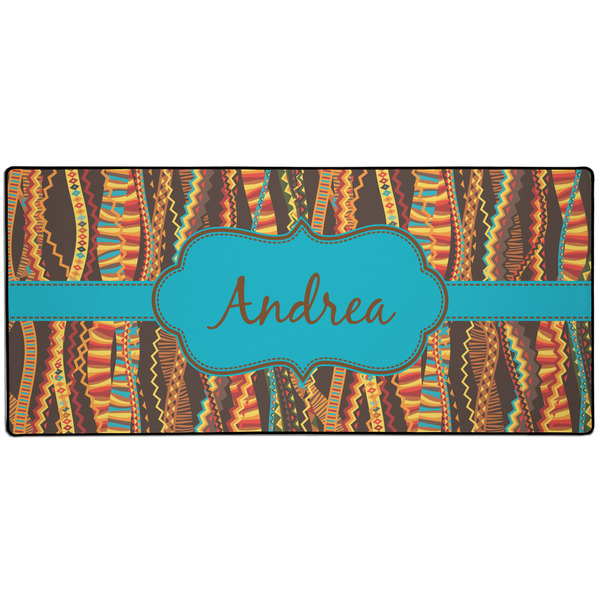 Custom Tribal Ribbons Gaming Mouse Pad (Personalized)